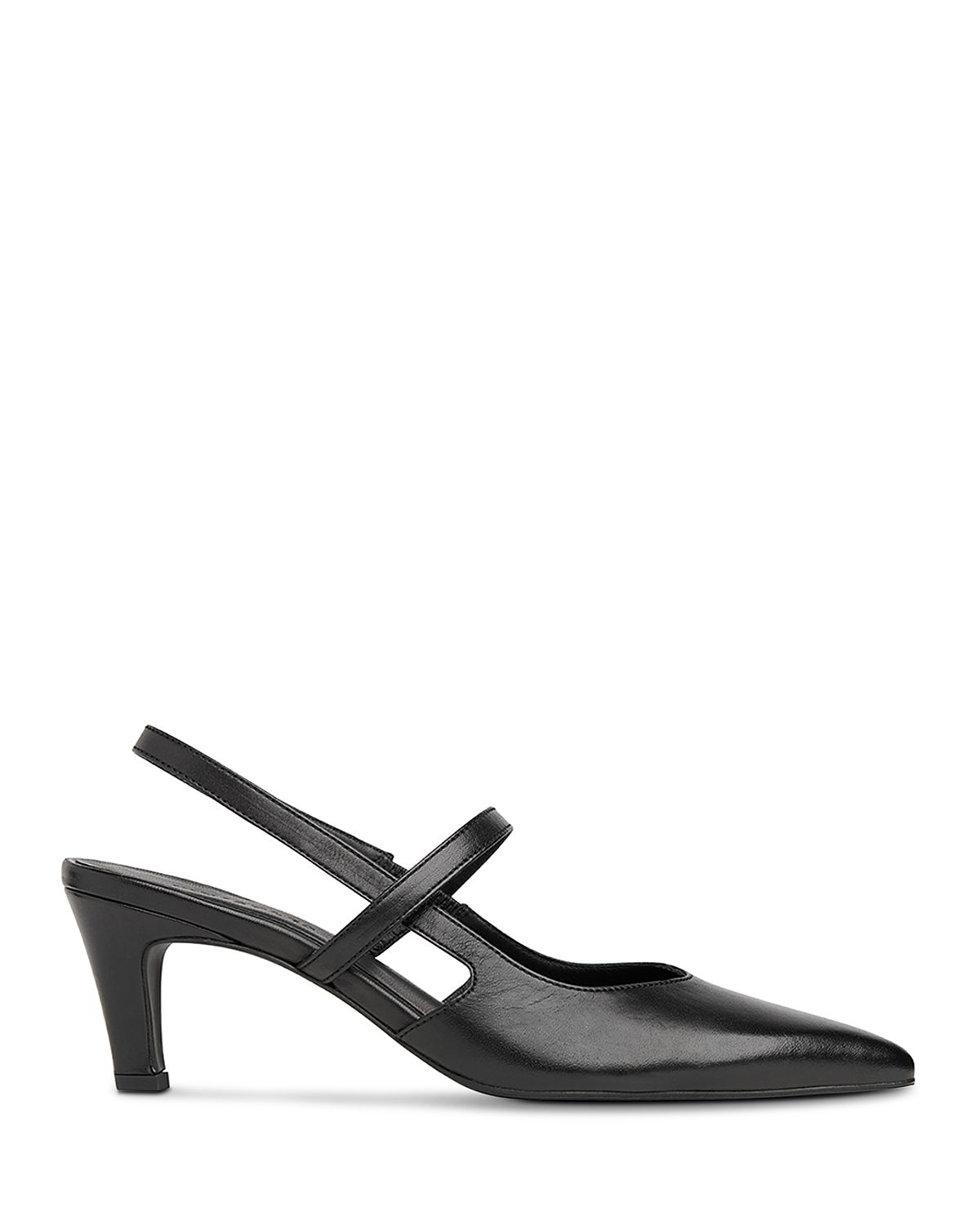 Whistles Women's Cecily Pointed Toe Slingback Kitten Heel Pumps