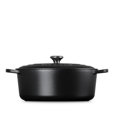 8-Qt. Enameled Cast Iron Signature Oval Dutch Oven