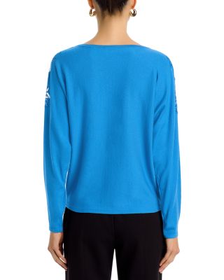 Cutout Shoulder Sweater