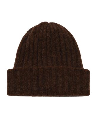  Upcycled Alpaca Wool Chunky Rib Beanie