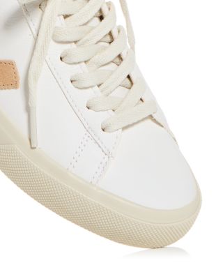 Women's Campo Faux Shearling Lining Low Top Sneakers