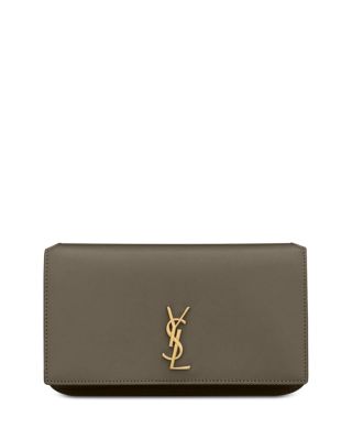 Cassandre Phone Holder with Strap in Smooth Leather