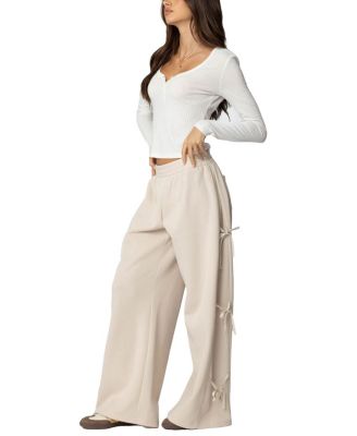  Claudette Baggy Ribbon Sweatpants