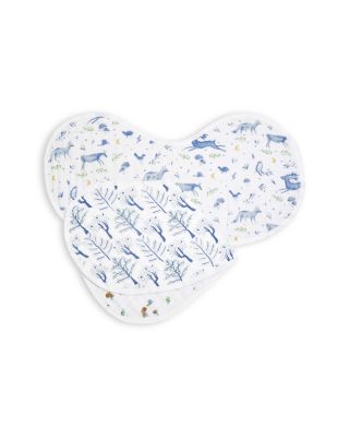 Muslin Reversible Burpy Bibs, 2 Pack
