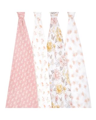Muslin Swaddles, 4 Pack