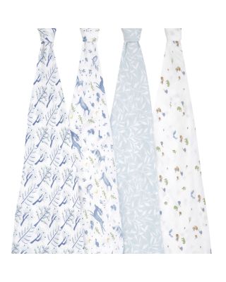 Muslin Swaddles, 4 Pack