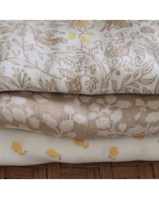 Silky Soft Swaddles Woodland, 3 Pack