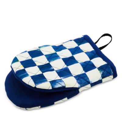 Mackenzie-Childs Royal Check Mini Oven Mitt