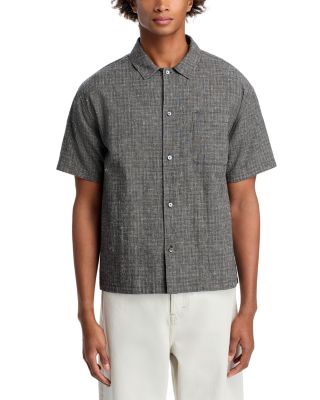 Men's Textured Short Sleeve Shirt