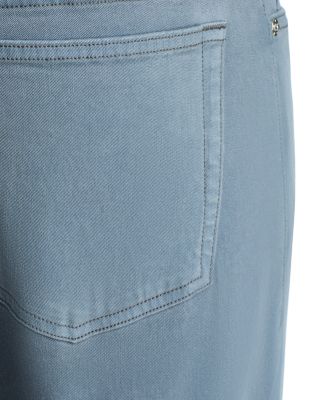 L&#39;Homme Slim Fit Brushed Twill Pants in Smoky Blue