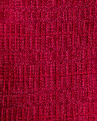 Textured Fit & Flare Midi Dress