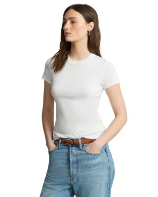Ribbed Cotton Tee