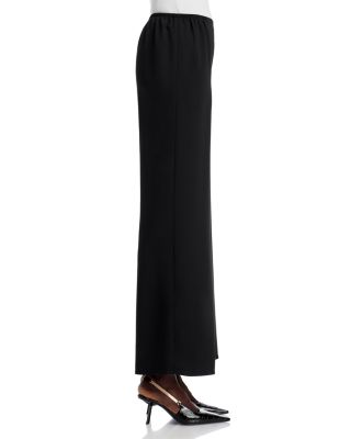 Crepe Wide Leg Pants