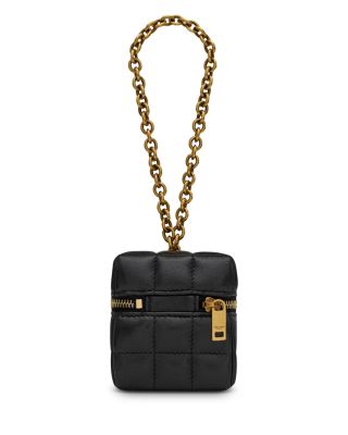 Cassandre Matelasse Carre Cube On Chain In Lambskin