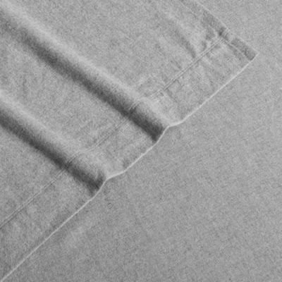 Melange Flannel 4 Piece Sheet Set, King