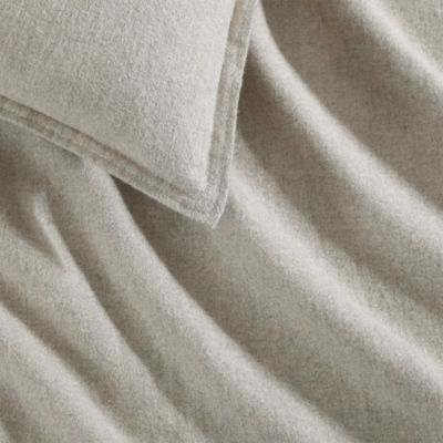 Melange Flannel 3 Piece Comforter Set, Queen