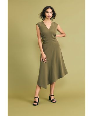 Asymmetrical Midi Dress