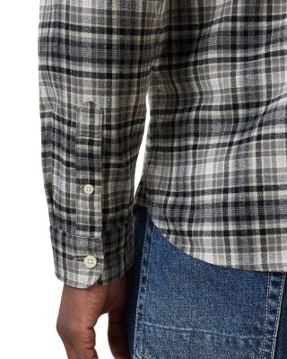  Gratton Check Slim Fit Button Down Shirt