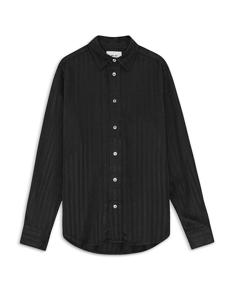 NN07 NN07 COLBY PRINTED LONG SLEEVE BUTTON FRONT SHIRT