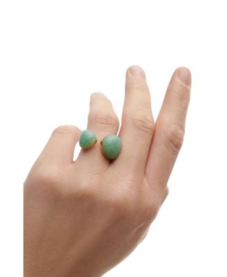 Women's Stone Gravity Ring