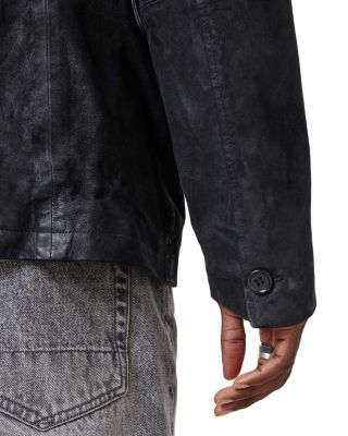 Monet Waxed Suede Regular Fit Blazer