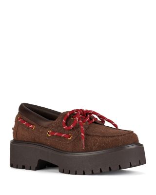 Jeffrey Campbell - Women's Crushed Lug Platform Boat Loafers