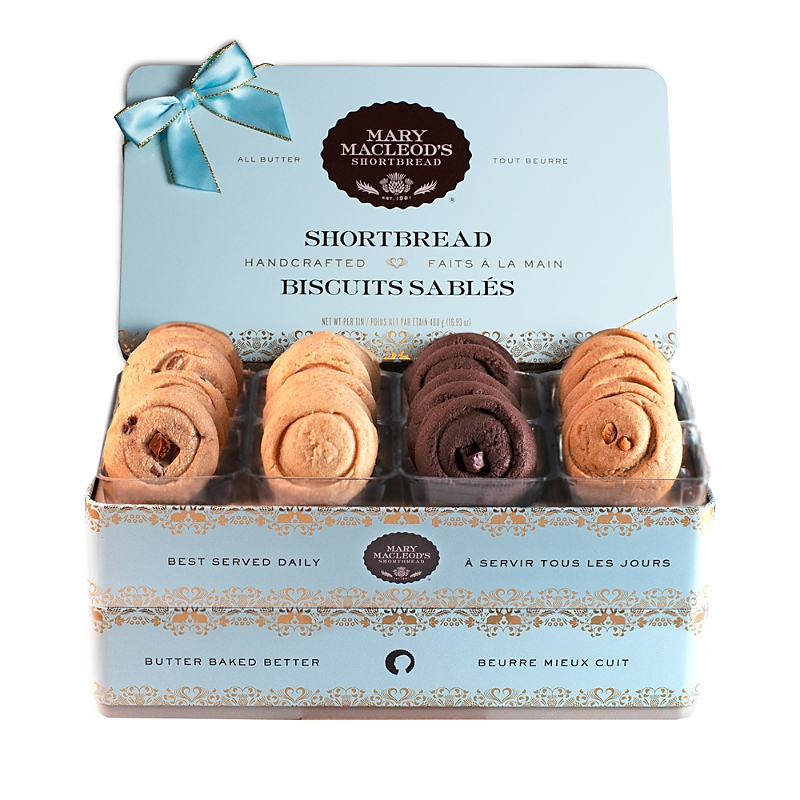 Mary Macleod's Shortbread Signature 24 Cookie Tin, Set of 2