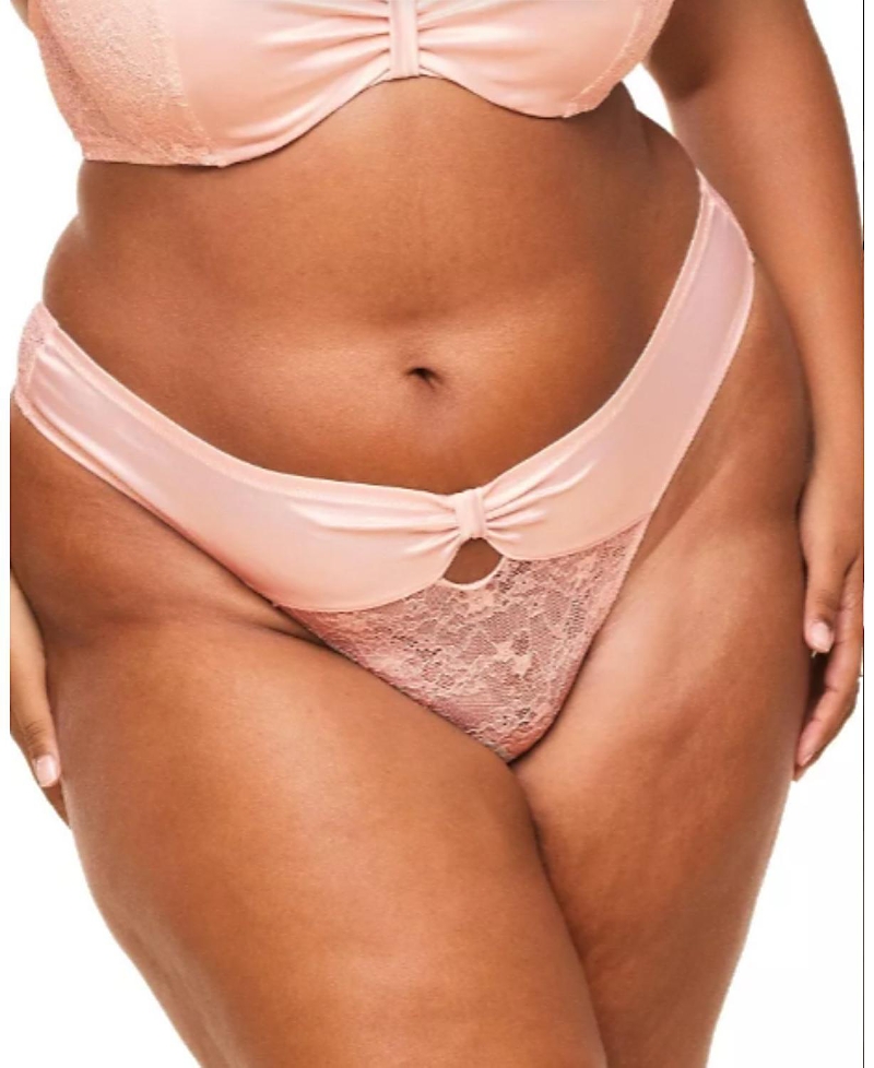 Shop Adore Me Eira Women's Plus-size Bikini Panty In Light Pink