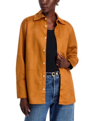 TOCCIN - Kali Faux Suede Shirt