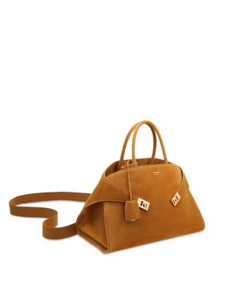 Medium Suede Hug Handbag