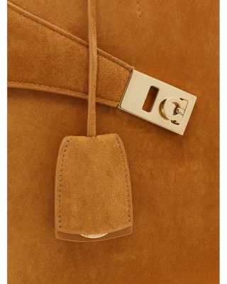 Medium Suede Hug Handbag
