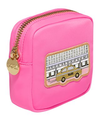 Bubblegum Mini Pouch with Bloomingdale's NYC Patch - Exclusive