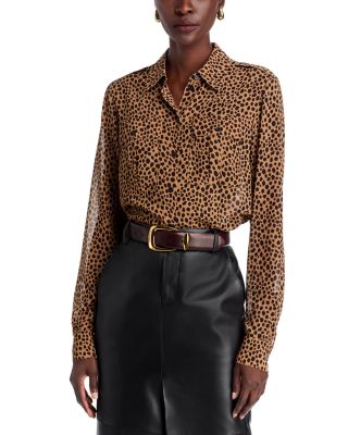 Michael Kors - Printed Button Front Shirt