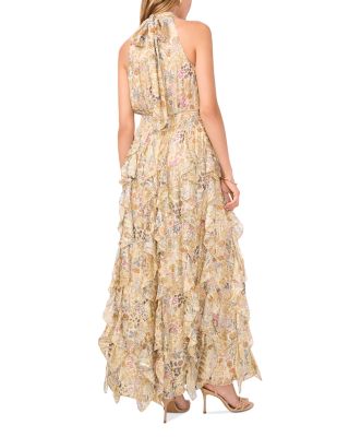 Cascading Ruffles Dress