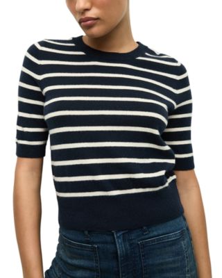 Veronica Beard - Shana Striped Cashmere Sweater
