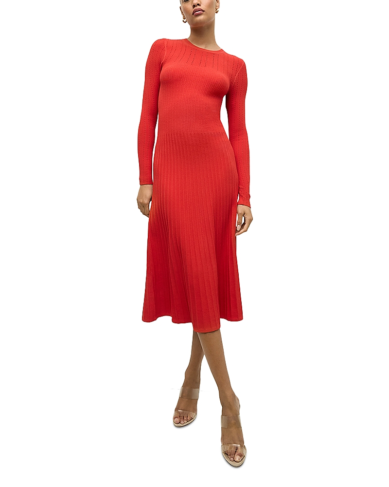 Veronica Beard Nami Knit Midi Dress