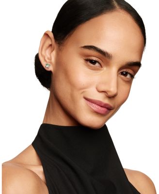 Châtelaine® Stud Earrings with Gemstones and Diamonds