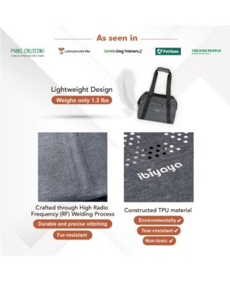 Breezy Wanderer Fur-Free Pet Tote Bag