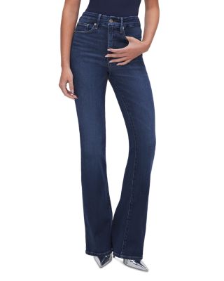 Good American - Good Classic Slim Bootcut High Rise Jeans in Indigo 572