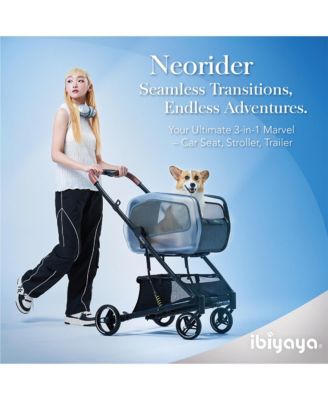 NeoRider Multi-purpose Detachable Pet Stroller-Wagon