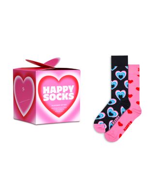 Happy Socks - Valentines Socks, Pack of 2