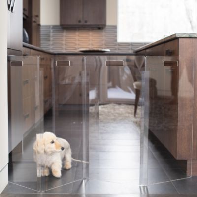 Tall Zig Zag 4 Panel Pet Gate