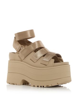 UGG® Women's Goldenrise Strappy Platform Sandals | Bloomingdale's