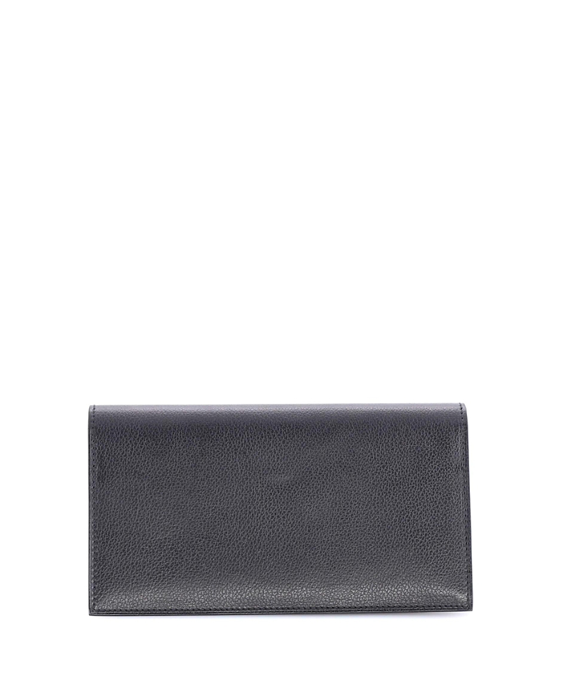 Pre-Owned Hermes Long Citizen Twill Wallet Evergrain