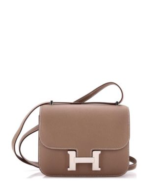 Pre-Owned Hermes 18 Constance Nm Bag Epsom