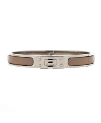 Pre-Owned Hermes Narrow Clic Kelly Bracelet Enamel