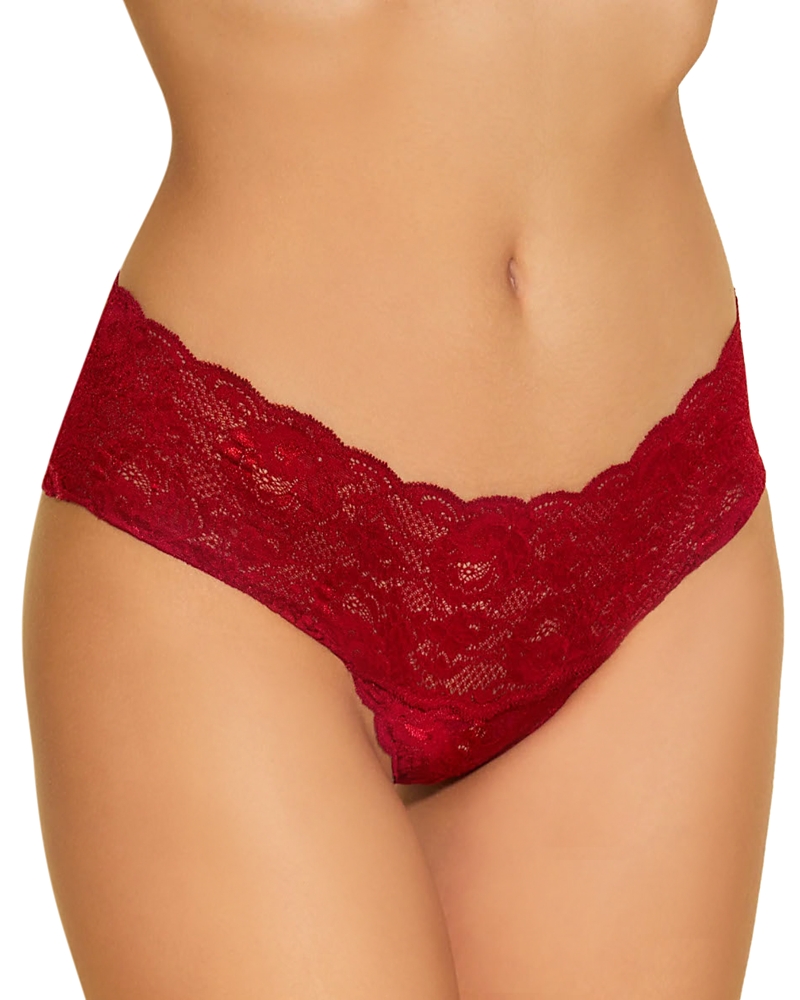 Shop Cosabella Never Say Never Hottie Hotpant In Sindoor Red