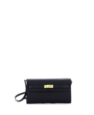 Pre-Owned Hermes Kelly To Go Wallet Epsom