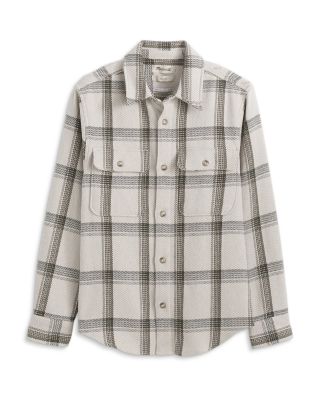 Madewell - Printed Long Sleeve Button Front Shirt