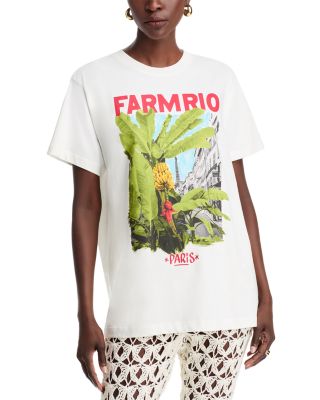 FARM Rio - From Brasil To The World Relaxed Graphic Tee